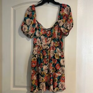 NWT Zara floral short dress